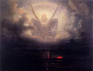 Scene from the Apocalypse Oil painting by Francis Danby