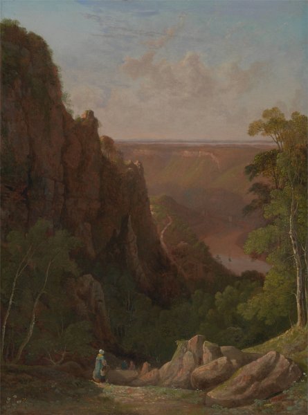 The Avon Gorge  by Francis Danby - Hand-Painted Oil Painting Reproduction