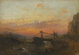 The Broken Bridge by Francis Danby Oil Painting