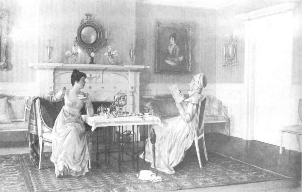 Main Product Photo of How the Gossip Grew Painting by Francis Davis Millet