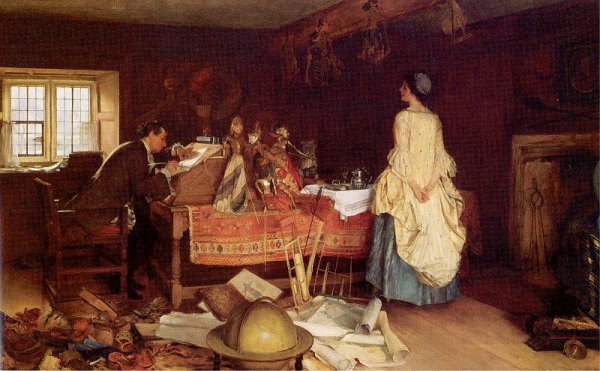 Main Product Photo of The Expansionist Painting by Francis Davis Millet