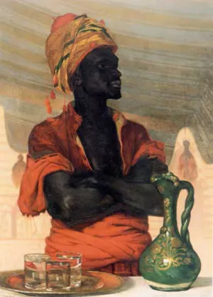 Turkish Water Seller by Francis Davis Millet - Oil Painting Reproduction