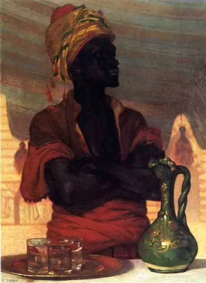 Turkish Waterseller by Francis Davis Millet Oil Painting