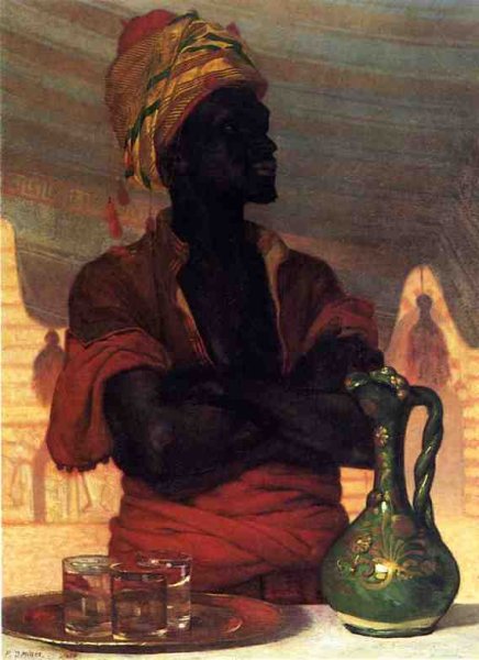 Main Product Photo of Turkish Waterseller Painting by Francis Davis Millet