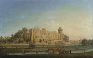 Warwick Castle by Francis Harding Oil Painting