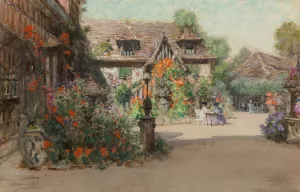 The Inn of Will by Francis Hopkinson Smith Oil Painting
