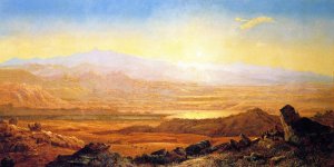South Pass, Wind River Mountains, Wyoming by Francis Shedd Frost Oil Painting