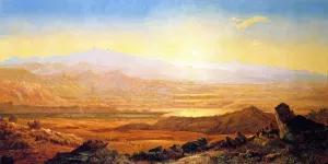 South Pass, Wind River Mountains, Wyoming by Francis Shedd Frost - Oil Painting Reproduction