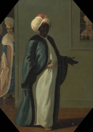 Kisler Aga, Chief of the Black Eunuchs and First Keeper of the Serraglio by Francis Smith Oil Painting