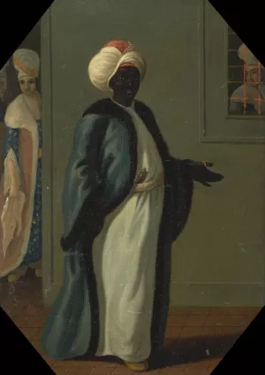 Kisler Aga, Chief of the Black Eunuchs and First Keeper of the Serraglio by Francis Smith Oil Painting