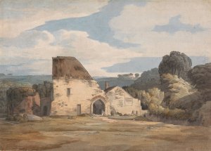 Dunkerswell Abbey, August 20, 1783 by Francis Towne Oil Painting