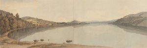 Lake Windermere by Francis Towne Oil Painting