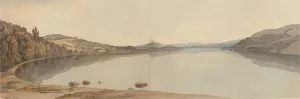 Lake Windermere by Francis Towne Oil Painting