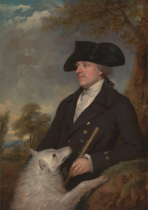 Captain Stevens by Francis Wheatley Oil Painting