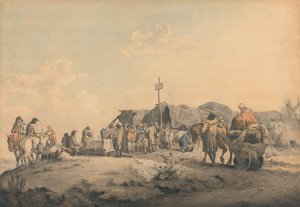 Donnybrook Fair by Francis Wheatley Oil Painting