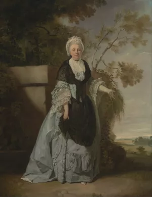 Mrs. Bentley by Francis Wheatley Oil Painting