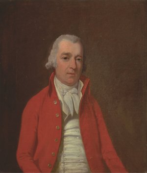 Portrait Of An Unknown Man by Francis Wheatley Oil Painting