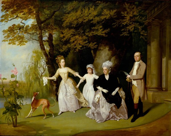 Main Product Photo of The Wilkinson Family  Painting by Francis Wheatley