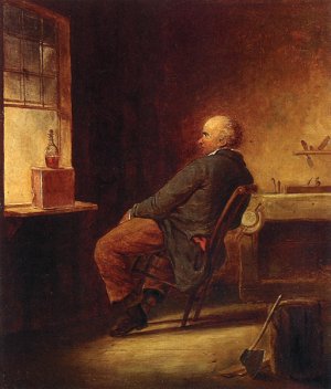 Facing the Enemy Oil painting by Francis William Edmonds
