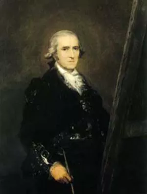 Autorretrato painting by Francisco Bayeu y Subias