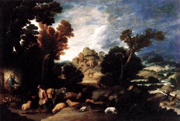 Main Product Photo of The Burning Bush Painting by Francisco Collantes