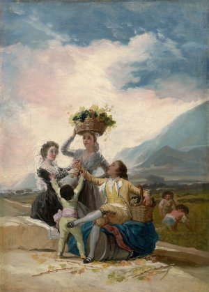 Autumn by Francisco De Goya Oil Painting