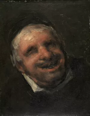El tio Paquete by Francisco De Goya Oil Painting