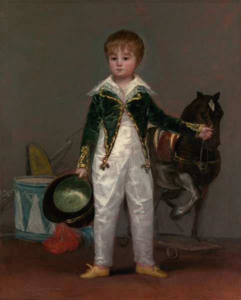 Jose Costa y Bonells  by Francisco De Goya - Hand-Painted Oil Painting Reproduction