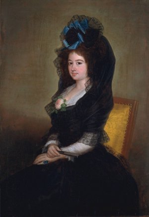 Narcisa Baranana de Goicoechea by Francisco De Goya Oil Painting