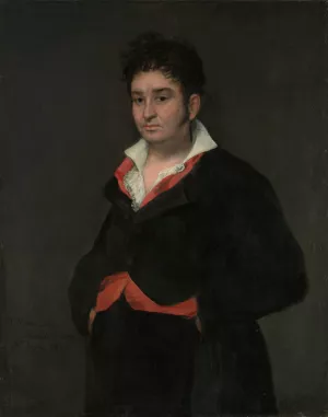 Portrait of Don Ramon Satue by Francisco De Goya Oil Painting