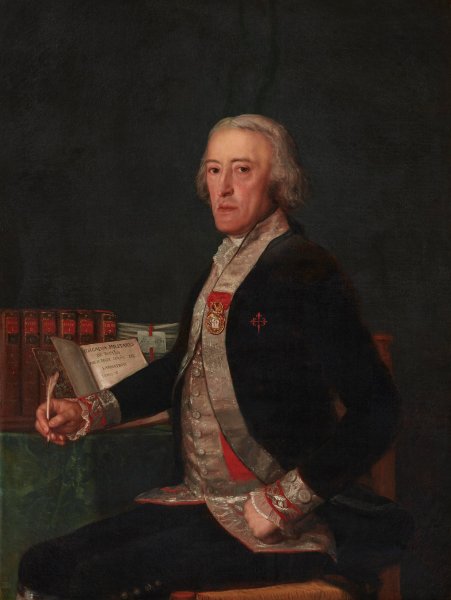 Portrait of Felix Colon de Larriategui  by Francisco De Goya - Hand-Painted Oil Painting Reproduction