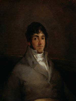 Portrait of Isidoro Maiquez by Francisco De Goya Oil Painting