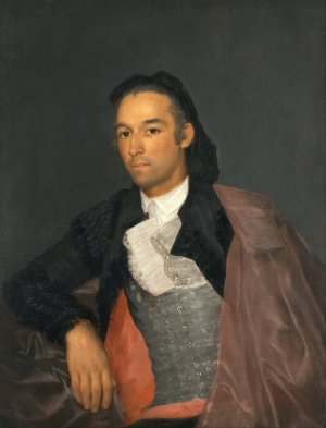 Portrait of the Matador Pedro Romero by Francisco De Goya Oil Painting
