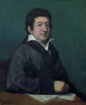 Portrait of the Poet Moratin by Francisco De Goya Oil Painting