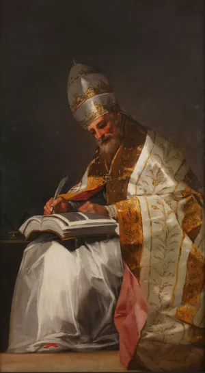 Saint Gregory the Great, Pope by Francisco De Goya Oil Painting