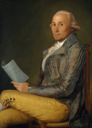 Sebastian Martinez y Perez by Francisco De Goya Oil Painting