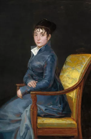 Therese Louise de Sureda by Francisco De Goya Oil Painting