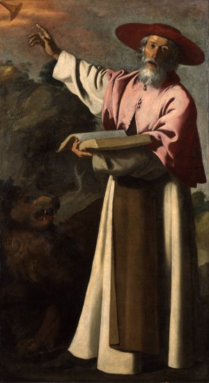 Saint Jerome by Francisco De Zurbaran Oil Painting