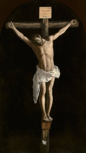 The Crucifixion by Francisco De Zurbaran Oil Painting