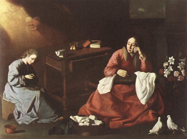 Main Product Photo of The House of Nazareth Painting by Francisco De Zurbaran