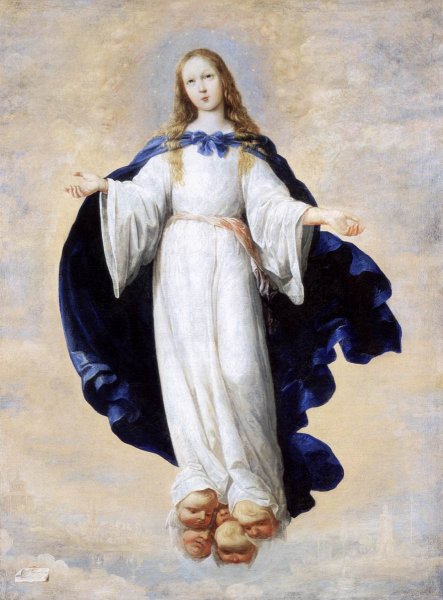 Main Product Photo of The Immaculate Conception Painting by Francisco De Zurbaran