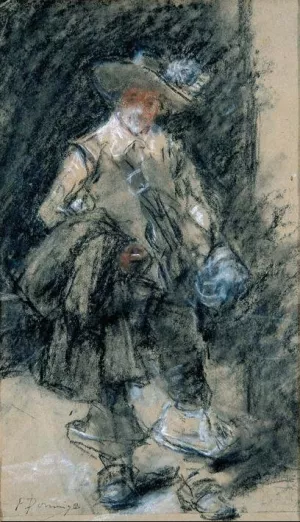 Boceto de Caballero painting by Francisco Domingo Marques