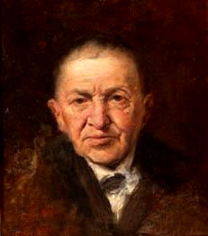 Retrato de Abuelo Oil painting by Francisco Domingo Marques