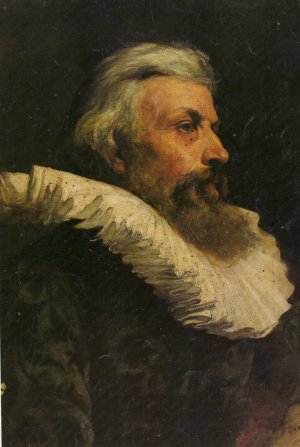Retrato de Caballero Antiguo Oil painting by Francisco Domingo Marques