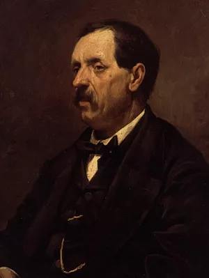 Retrato de D. Pascual Garcia Rubio by Francisco Domingo Marques Oil Painting