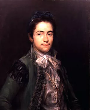 Retrato de Joven by Francisco Domingo Marques Oil Painting