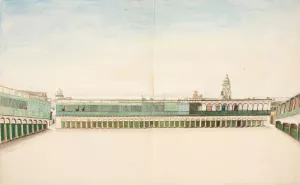 City Square by Francisco Fierro Oil Painting