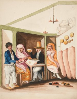 Piquanteria by Francisco Fierro Oil Painting
