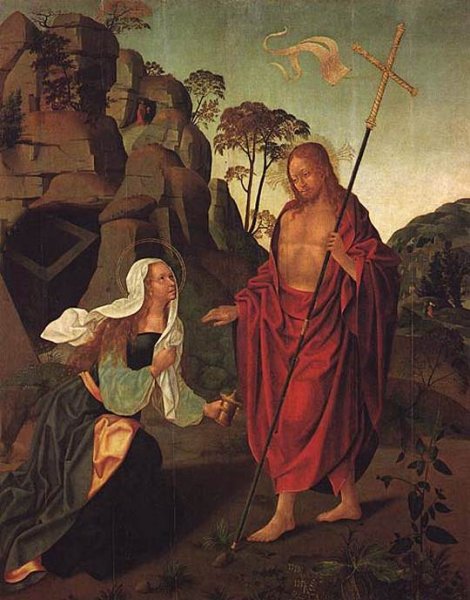 Main Product Photo of Apparition of Christ to Magdalene Painting by Francisco Henriques