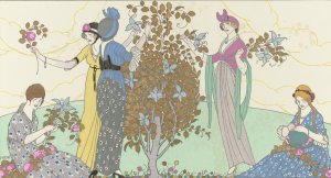 L'Arbre de mai ; Robes simples pour l'ete by Francisco Javier Gose Oil Painting